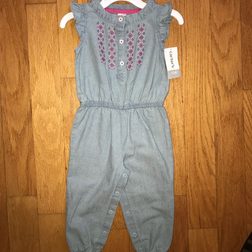 Cute Jeans Overall from Carters 🦄🍭🍓